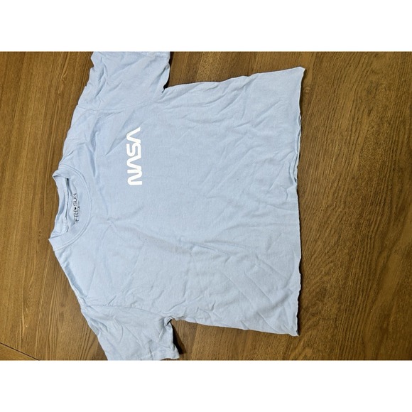 Fifth Sun Tops - NASA Love‎ Shirt Blue Size Small
